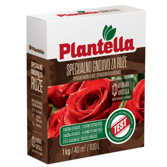 Plantella specijalno gnojivo za ruže, kristalno, 1 kg