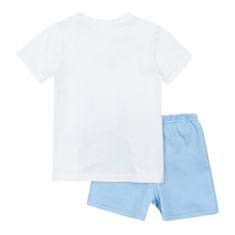 Garnamama dječja pidžama Neon Summer, 86, svjetlo plava/bijela