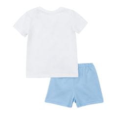 Garnamama dječja pidžama Neon Summer, 86, bijela/plava