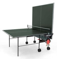 S1-12i stol za stolni tenis, unutarnji, zeleno-crna