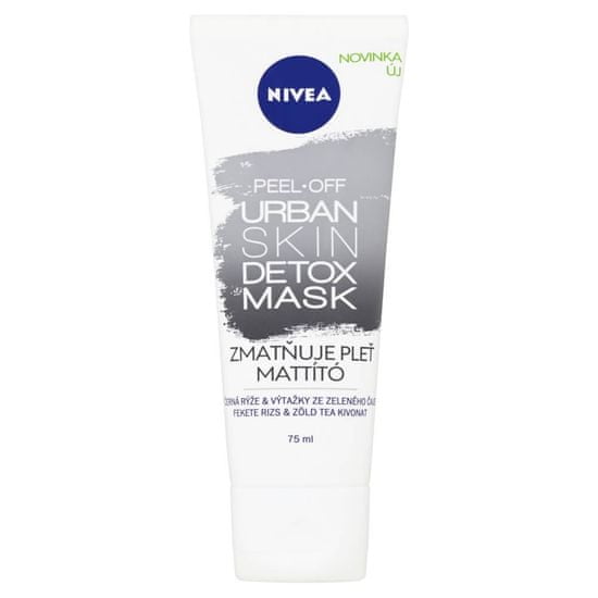 Nivea Urban Skin Detox Mattify maska za lice, peel-off, 75 ml
