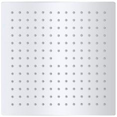 Vidaxl Glava za nadglavni tuš nehrđajući čelik 25 x 25 cm četvrtasta