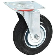 Vidaxl 12 okretnih kotačića, 125 mm