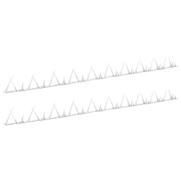 Vidaxl Zidni šiljci 2 kom čelični 1 m