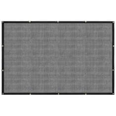 Vidaxl Mreža za spremnik HDPE 4 x 8 m crna