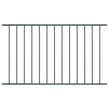 Vidaxl Ogradni panel Woerden čelik s praškastim premazom 1,7x1 m antracit boje
