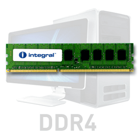 Integral 16GB RAM memorija, DDR4, 2666MHz, UDIMM, PC4-21300, CL19, 1,2V (IN4T16GNELSI)