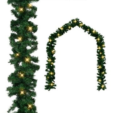 Vidaxl Božićna girlanda s LED svjetlima, 20 m