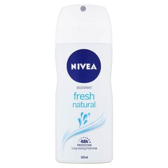 Nivea Fresh Natural dezodorans, sprej, 100 ml