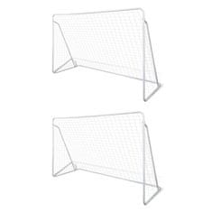 Vidaxl Nogometni golovi, 2 kom, 240x90x150 cm
