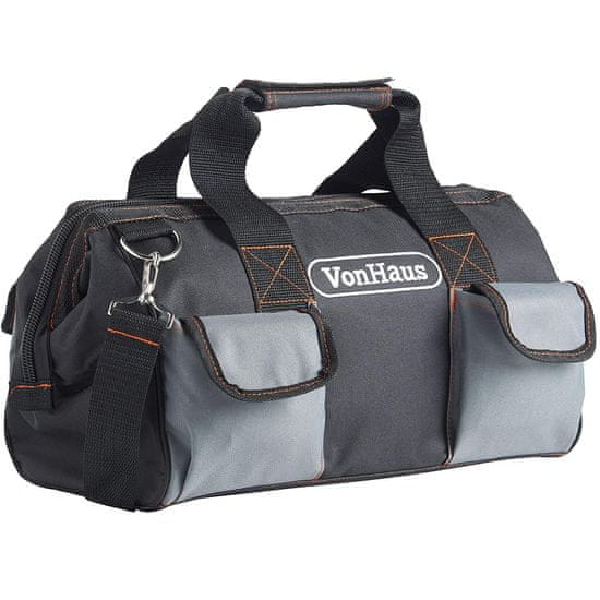 VonHaus torba za alat 38,1 cm, crna-siva (15/250)