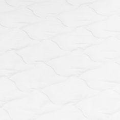 Vidaxl Nadmadrac 90 x 200 cm od hladne pjene jajastog profila 6 cm