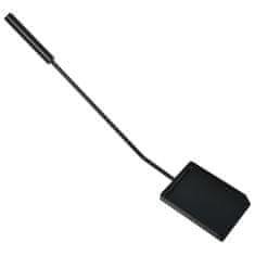 Vidaxl Kolica za drva za ogrjev crna 30 x 35 x 81 cm čelična