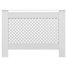 Vidaxl Pokrovi za radijator 2 kom bijeli 112 x 19 x 81,5 cm MDF