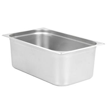 Vidaxl Gastronorm posude 2 kom GN 1/1, 200 mm, nehrđajući čelik