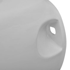 Vidaxl Zidni keramički bide, Bijeli