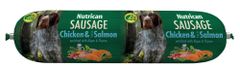 Nutrican salama za pse Sausage Chicken & Salmon 12x800 g