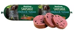 Nutrican salama za pse Sausage Chicken & Salmon 12x800 g