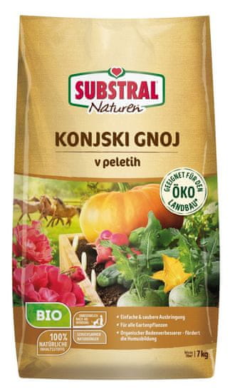 Naturen Naturen bio konjsko gnojivo u kuglicama, 7 kg, 50 m2