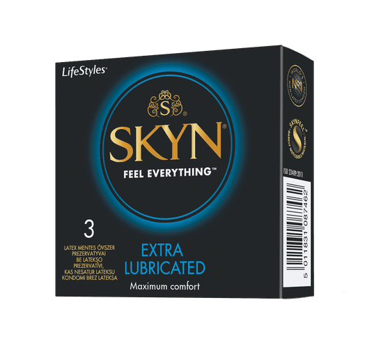 Lifestyles Skyn Extra Lubricated kondomi, 3/1