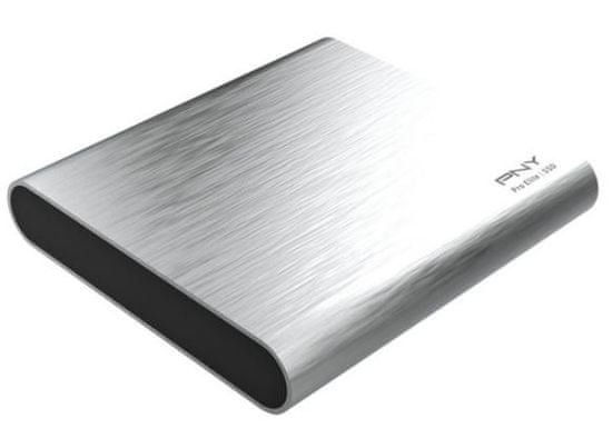 PNY Pro Elite Portable 1 TB, USB-C 3.1 Gen2 vanjski SSD disk, sivi
