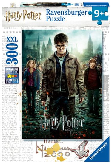 Ravensburger Slagalica 128716 Harry Potter zajedno u borbi, 300 XXL komada