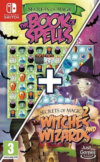Funbox Media Secrets Of Magic 1 & 2 - The Book of Spells + Witches and Wizards igra (Switch)