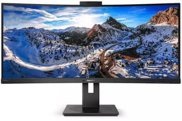 Philips 346P1CRH P-line zakrivljeni monitor, 86,36 cm (34), (346P1CRH/00)
