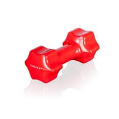 Gymstick Studio Dumbbell uteg, crveni, 3 kg