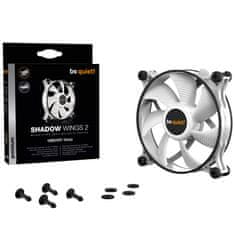 Be quiet! Shadow Wings 2 ventilator, 140 mm, bijel