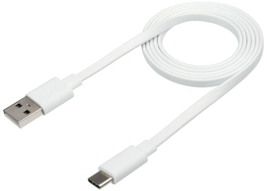Xtorm Flat USB to USB-C Cable (3 m) CF060, bijeli