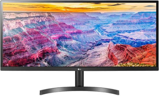 LG 34WL500-B monitor, WFHD, IPS, HDR