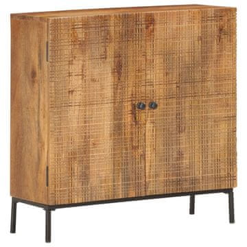Vidaxl Komoda 75x30x75 cm Masivno drvo manga