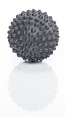 Gymstick masažna lopta s bodljama, 9,5 cm, siva