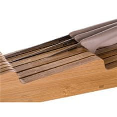 Banquet Brillante Bamboo drveni stalak za noževe, od bambusa, 38,5 x 10 x 5 cm