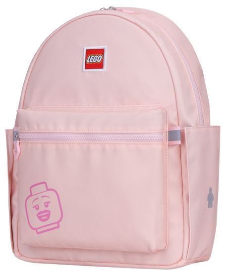 LEGO Bags školski ruksak Tribini JOY, pastelno roza