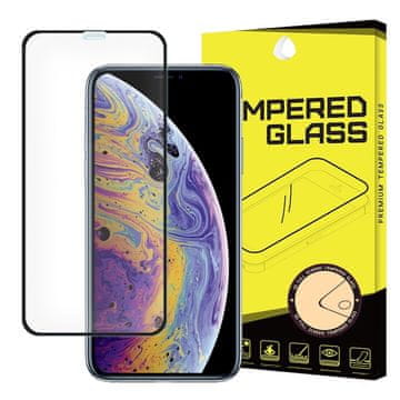 MG Full Glue Super Tough zaštitno staklo za iPhone 11 Pro / XS / X, crno