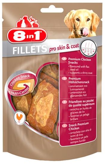 8in1 Pro Skin & Coat fileti, 80 g