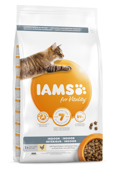 IAMS Vitality hrana za kućne mačke, sa svježom piletinom, 3 kg