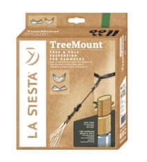 La Siesta TreeMount set za viseću mrežu, crni