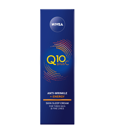 Nivea noćna krema Anti-Wrinkle Q10 Plus C + Energy, 40 ml