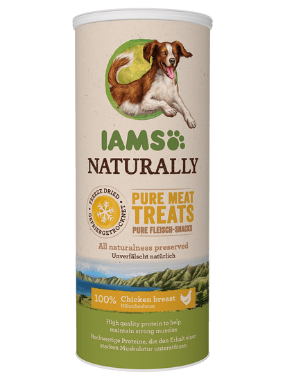 IAMS Naturally Dog Freeze poslastica za odrasle pse, sušena piletina, 50 g