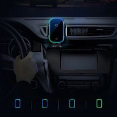 BASEUS Smart Vehicle Bracket držač mobitela za auto, Qi bežični punjač, crno