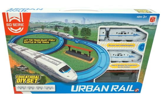 Unika Urban Rail set, vlak + tračnice, na baterije
