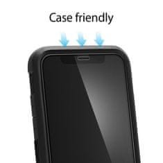 Spigen Full Cover zaštitno staklo za iPhone 11 Pro / XS / X, crno