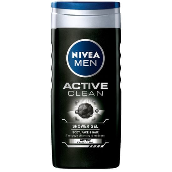 Nivea Active Clean gel za tuširanje, 250 ml