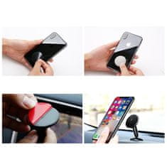 BASEUS Bullet An On-board magnetski držač mobitela za auto, crno