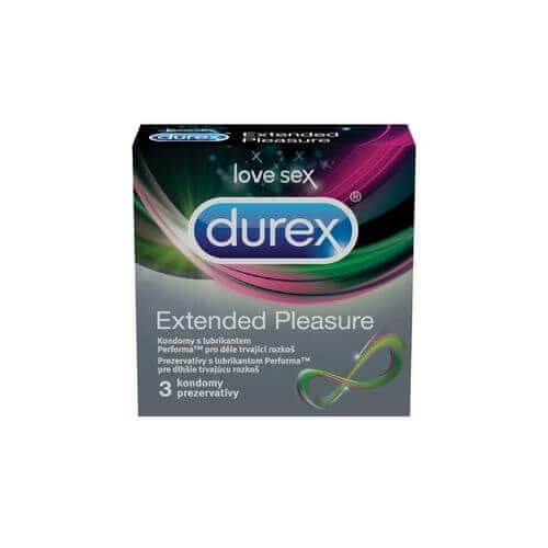 Durex Extended Pleasure kondomi, 3 komada