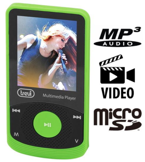 Trevi MPV 1725 MP3/video player, SD