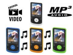 Trevi MPV 1725 MP3/video player, SD, plava